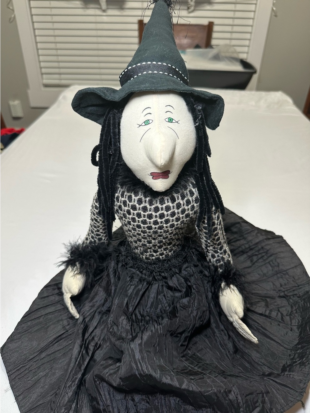 Gallerie II Gathered Traditions Connie Bruner Witch Doll Halloween